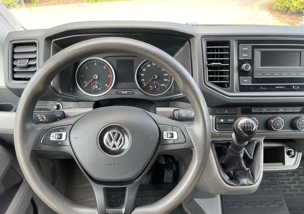 Volkswagen Crafter cena 116850 przebieg: 126140, rok produkcji 2020 z Siedlce małe 106